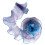 Lace Trim 5 Meter Polyester Thread Sewing-gradient blue 1