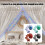 Lace Trim 5 Meter Polyester Thread Sewing-gradient blue 7