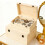 Unfinished Wooden Box with Hinged Lid and Front Clasp,Rectangle 5