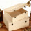 Unfinished Wooden Box with Hinged Lid and Front Clasp,Rectangle 4