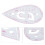 Sleeve Curve Ruler Plastic Sewing Button Positioning & Design Tool 3