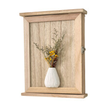 Space Saving Entryway Key Organizers With-White yellow flower