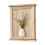 Space Saving Entryway Key Organizers With-White yellow flower 1