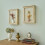 Space Saving Entryway Key Organizers With-White yellow flower 3