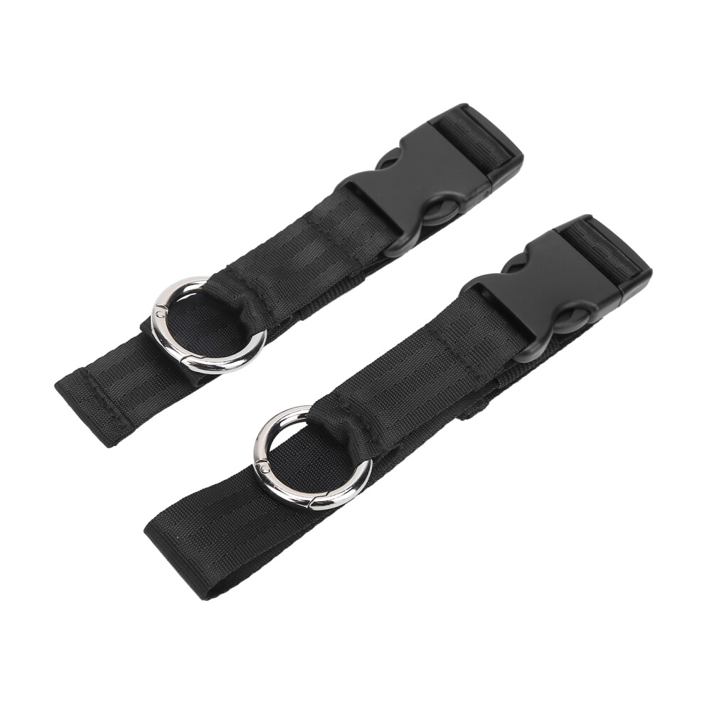 Walker Hooks Clips Nylon Organizer Hanger for Crutches Wheelchair Shopping Bag