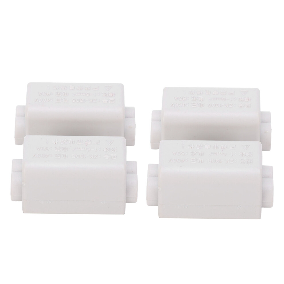 Highpower 2Pcs 60A 400V Wiring Block With Abs Flame Retardant Material Zk1306 9301359192844