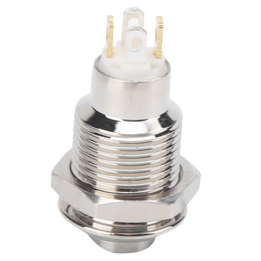 10Mm Waterproof Metal Push Button Switch 3V Green Self-Locking 9301359192936