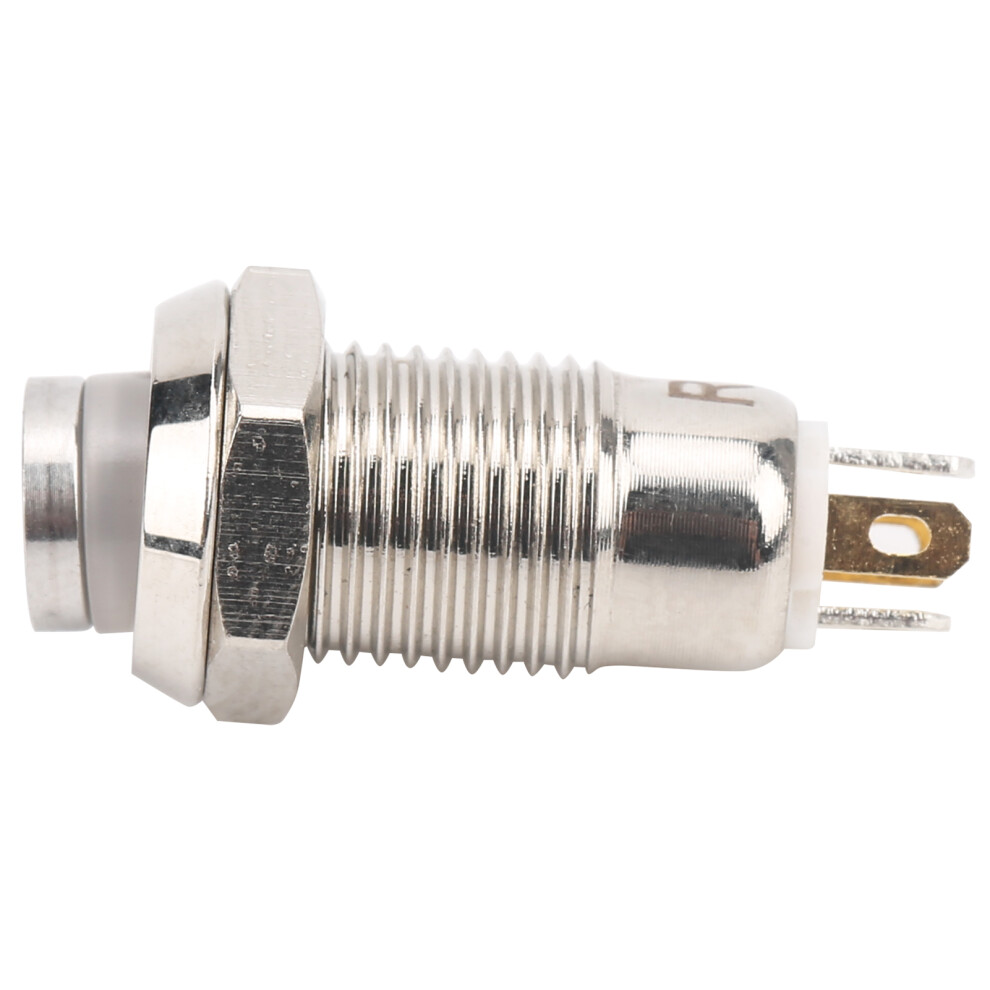 8Mm Waterproof Momentary Push Button Switch 3V Ip65 Green/Light 4931359192510
