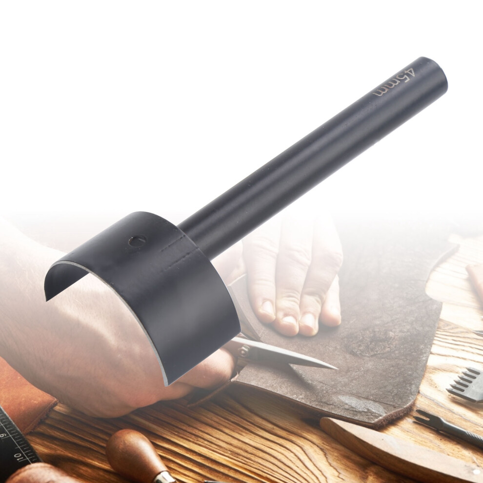 Halfround Punch Cutter 45Mm For Leather Belt Strap Diy Handcraft Tool 4921359192771