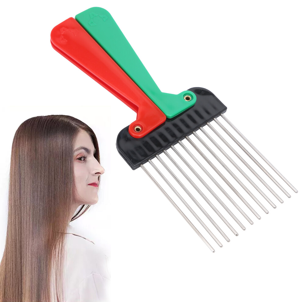 Unisex Hair Detangle Pick Comb Perfect For Salon & Travel Durable Plastic Material