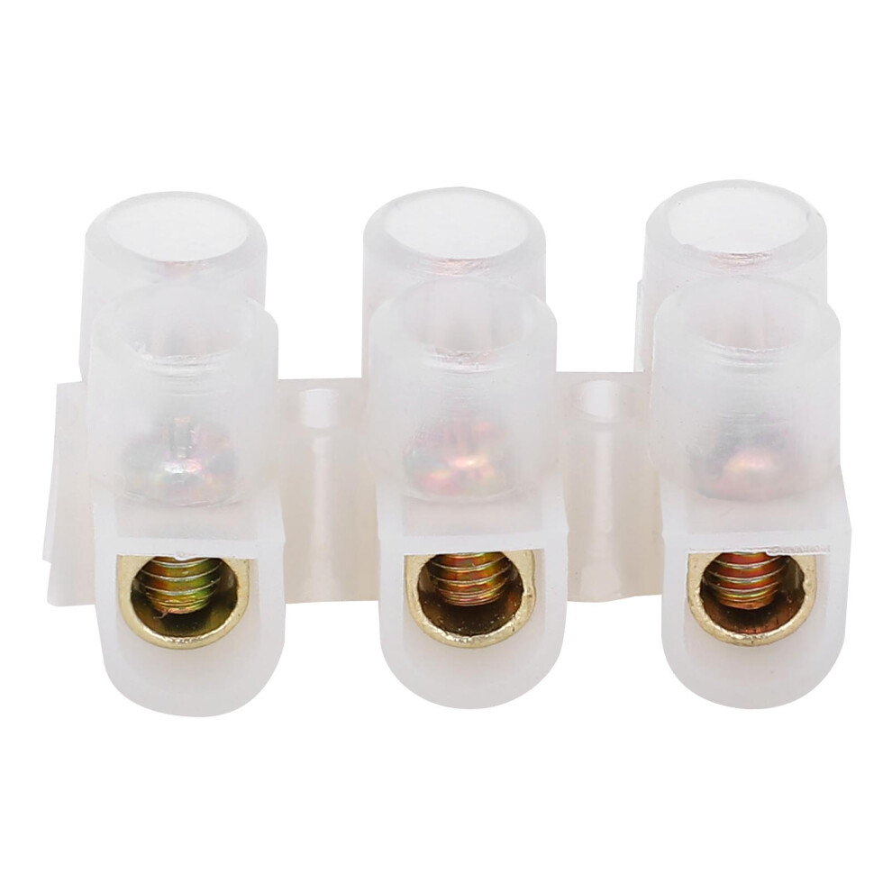 50Pcs Flameretardant Throughtype Terminal Block 20A 3In3out Industrial Supplies 4951359193256