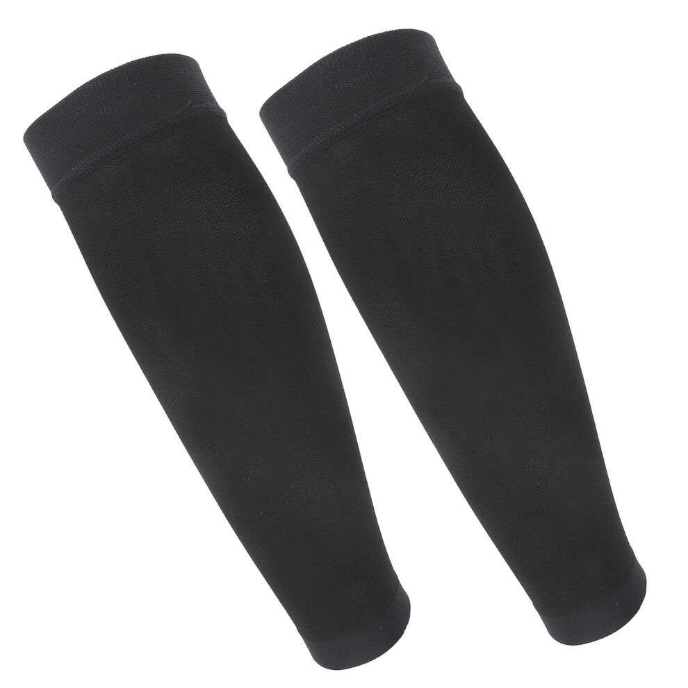 Black Calf Pressure Stockings For Women Varicose Veins Swelling Relief M