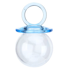12 Stück Blaue Bonbonboxen in Nippel-Form, 8x5cm Hochzeitsgeschenke und Gastgeschenke