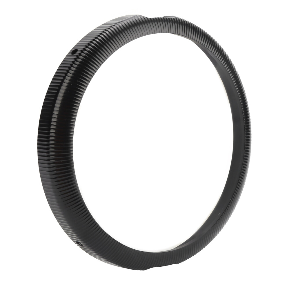 7In Cnc Aluminum Alloy Motorcycle Headlight Trim Ring For Touring Black 3461359194043
