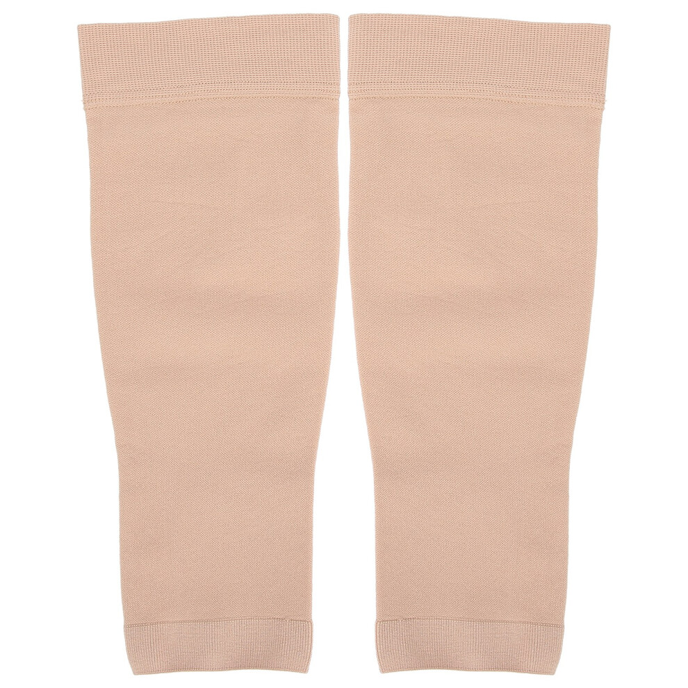 Calf Compression Stockings for Swelling Varicose Veins Skin Color, Sizes S-L