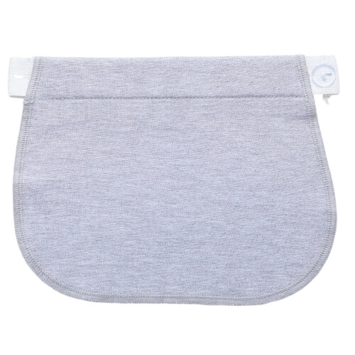 Bouton de réglage de la ceinture de grossesse extensible,-gris