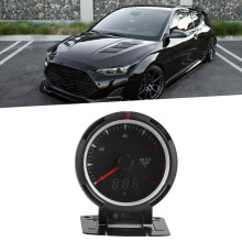 2,5 Zoll Wassertemperaturanzeige 40-120C LCD-Display für DC12V Auto Weiß