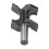 Bullnose-Fräser, 1/2-Zoll-Schaft, 1 10