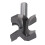 Bullnose-Fräser, 1/2-Zoll-Schaft, 1 3