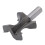 Bullnose-Fräser, 1/2-Zoll-Schaft, 1 2