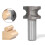 Bullnose Router Bit 1/2in Schaft 3/8in Radius Halb 11