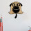 Wall Clock,Dog Wall Clock Battery Operated Silents None Ticking 4