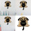 Wall Clock,Dog Wall Clock Battery Operated Silents None Ticking 2