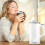 Hot Milk Maker with Frothing Function Cappuccino-White US Plug 2