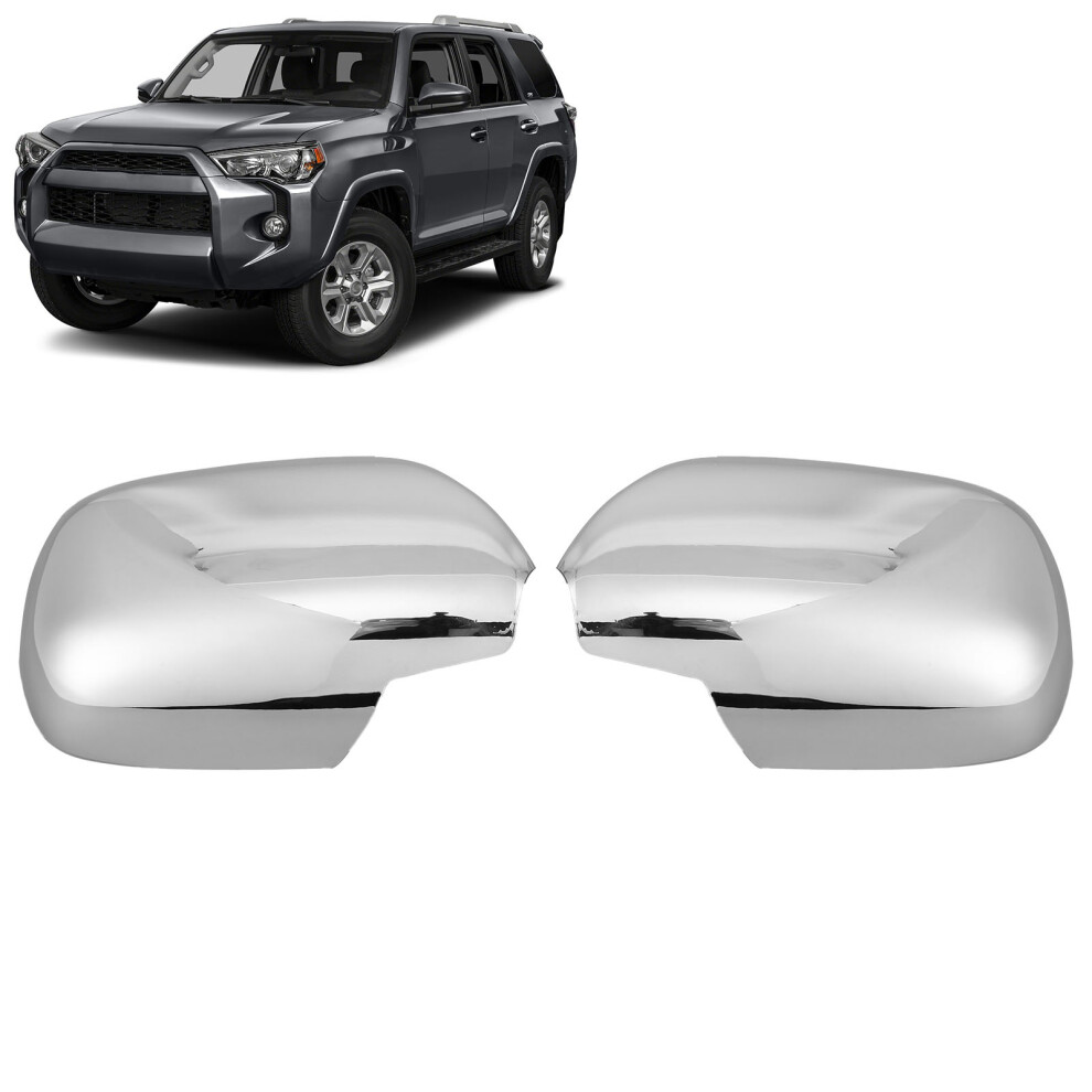 4Runner Prado Fj120 Hilux Chrome Mirror Cap 2Pcs For Aggressive Style 8451359197392