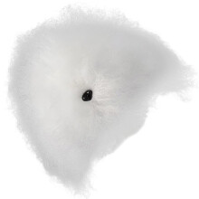 Pet Grooming School Training Head Hair Synthetic-hair white
