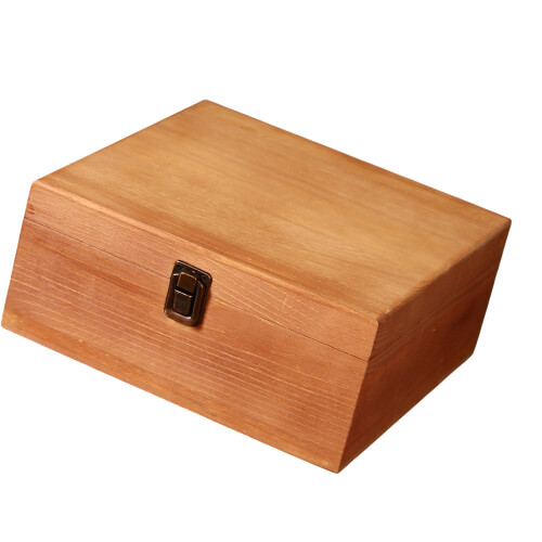 Reusable Pine Storage Box For Wedding Celebration-L Retro Color