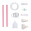 Ergonomische kralenapplicators Set Stevig plastic-Roze 1
