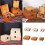 Multifunctionele houten organizer voor-S Retro-kleur 5