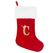 Kerstsokken Brief Kerstsok voor Boom Hangende Hanger Decoratie-C