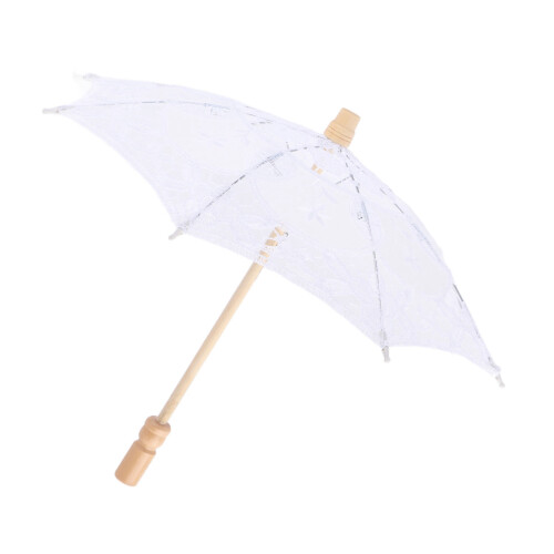 Mini-Spitzenschirm, Hochzeit, Braut-Sonnenschirm, 2