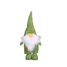 Filigrane Weihnachtszwerg-Puppe, leuchtende-Grünes Herrenmodell