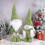 Weihnachts-Plüsch-Zwerg-Teleskoppuppe,-Grünes Damenmodell 6
