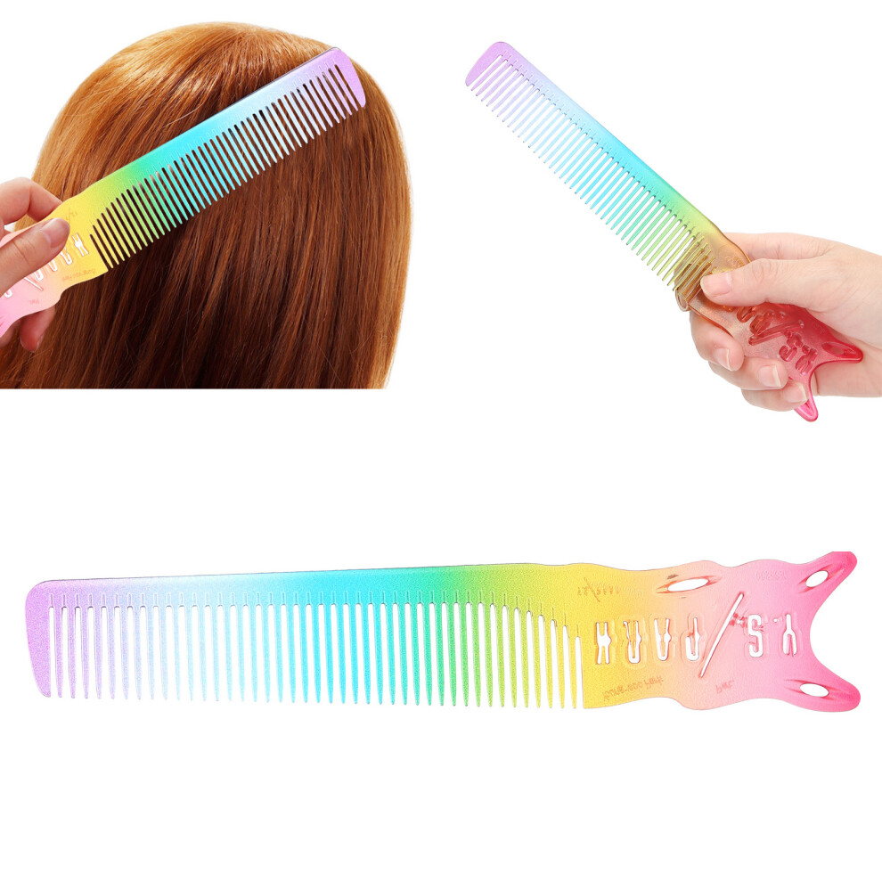 Unisex Professional Plastic Barber Haircut Comb Â Durable, Portable & Versatile Styling Tool