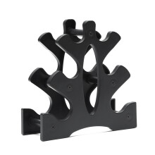 Small Dumbbell Rack Weight Tower Stand 3Tiers Dumbbell Bracket