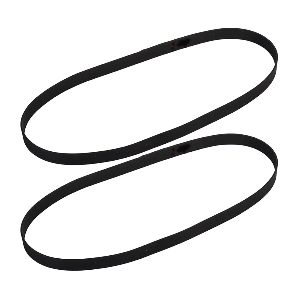 2Pcs Replacement Turntable Belt Rubber Flat Drive Belt For 7732000185502