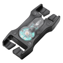 Lampe de signalisation MOLLE 6,2 3 cm 240 mAh Noir