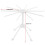 Kitchen Pasta Drying Rack Stand Foldable Noodle Spaghetti Drying Tool White 4