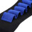 Elastic Wristband for Soft Bullets, Fits 8 EVA Ammo, Black/Blue 6