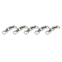 Stainless Steel 8 Word Ring Connector, 1.8cm, Silver, 50kg Tension