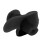 Durable Black Earplugs with Spiral for Secure Swimming Protection 11