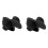 Durable Black Earplugs with Spiral for Secure Swimming Protection 13