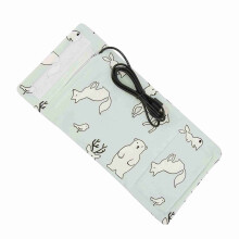 USB Babyflasche Warmhalteabdeckung, Eisbärenmuster, 28cm