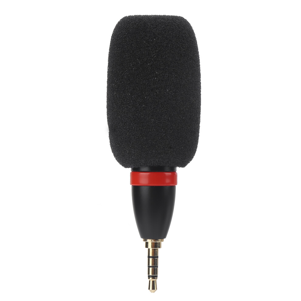 Ey‑650A 3.5Mm Compact Omnidirectional Microphone For Mobile Live Streaming Black 7671359209852