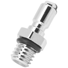 BCD Power Inflator Adapter Replacement Nipple Chrome Brass Diving Exhaust Valve