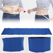 Body Slimming Waist Support Belt Neoprene Adjustable Trimmer for Sports Size S